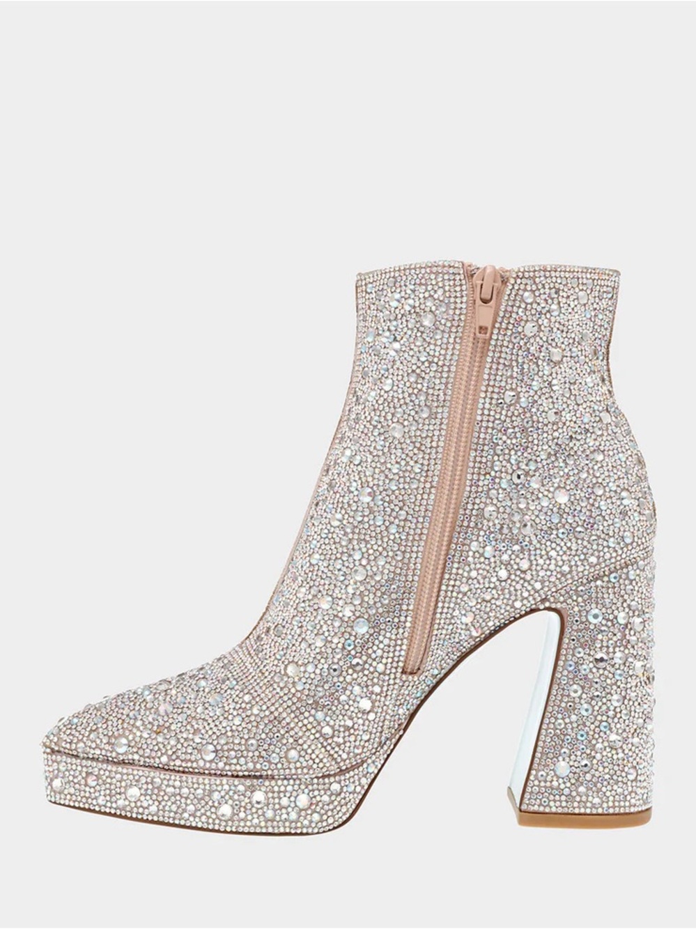 Betsy Johnson Della Booties in Rhinestones - Picture 4 of 10